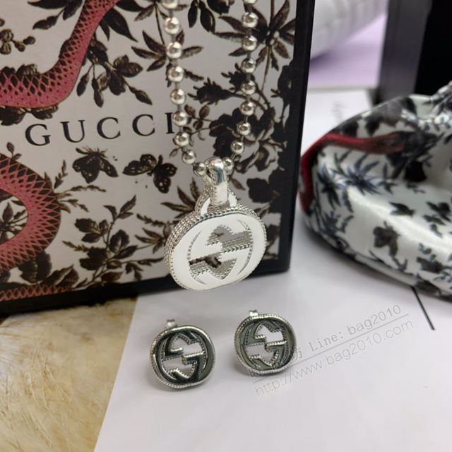 GUCCi飾品 古馳復古雙G耳釘 Gucci泰銀耳環  zgbq1015